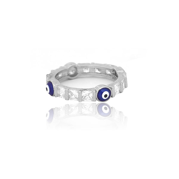 Summer Blue Nag Silver Ring