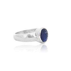 Rosalina Blue Silver Ring