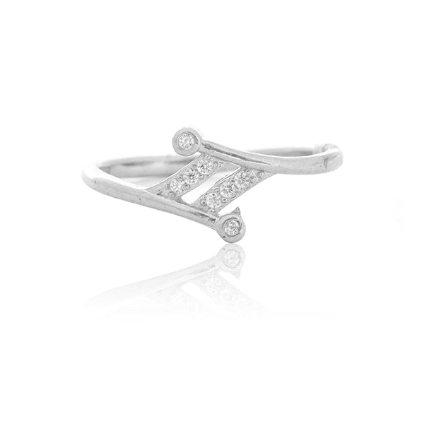 Iris Silver Ring