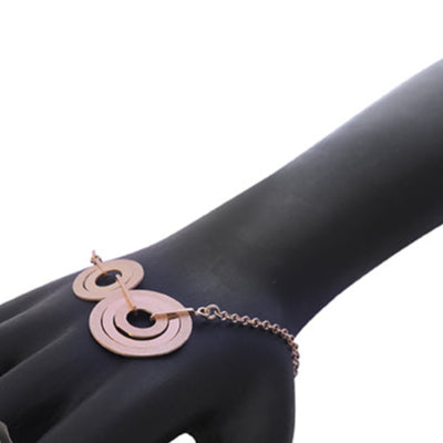 Rosa Gold Silver Bracelet