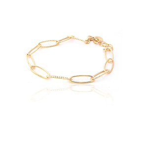 Kennedi Gold Silver Bracelet