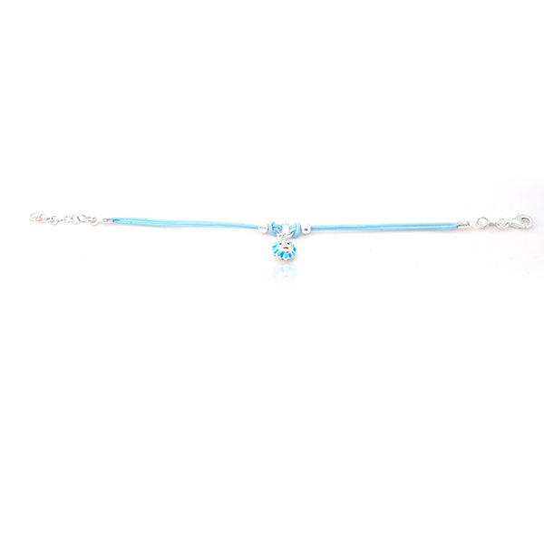 Sky Blue Silver Bracelet