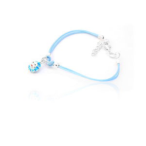 Sky Blue Silver Bracelet