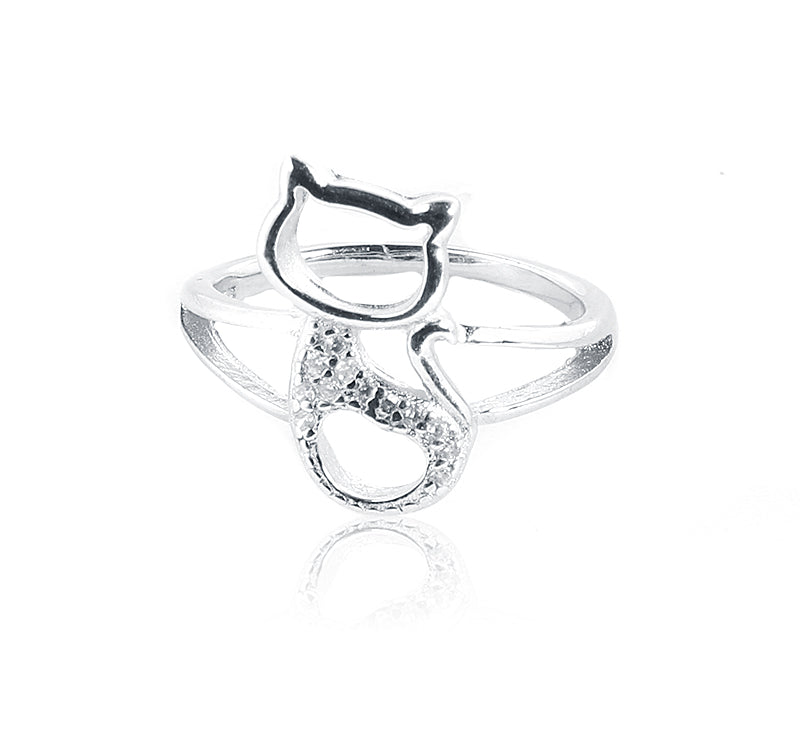 Kitty Silver 925 Ring