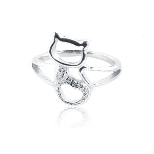 Kitty Silver 925 Ring