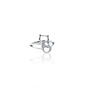 Kitty Silver 925 Ring