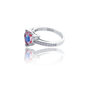 Primrose Heart Stone Silver 925 Ring