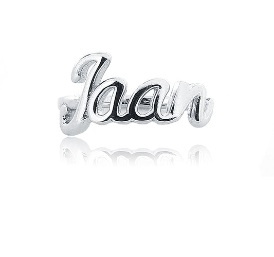 Jaan Word Silver 925 Ring