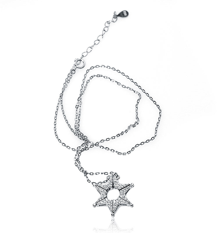 Natalia Silver 925 Magnetic Star Chain