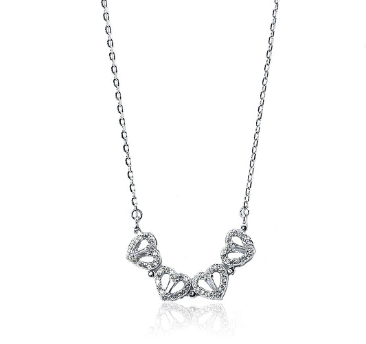 Eden Silver 925 Magnetic Heart Chain