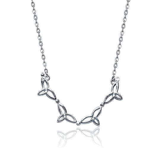 Grace Silver 925 Magnetic Geometric Chain