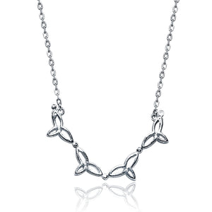 Grace Silver 925 Magnetic Geometric Chain