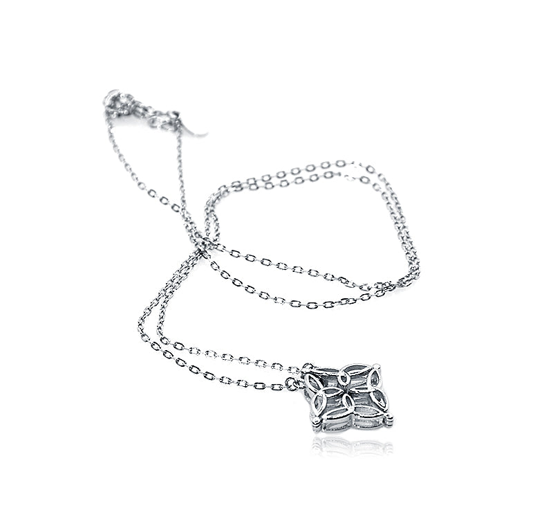 Grace Silver 925 Magnetic Geometric Chain