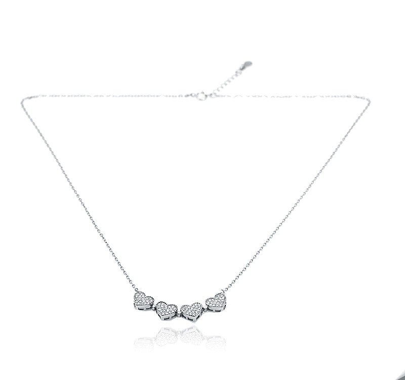 Harmony Silver 925 Magnetic Heart Chain