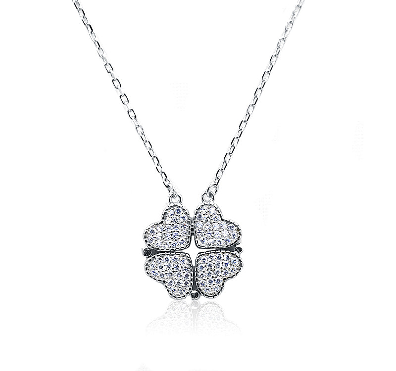 Harmony Silver 925 Magnetic Heart Chain