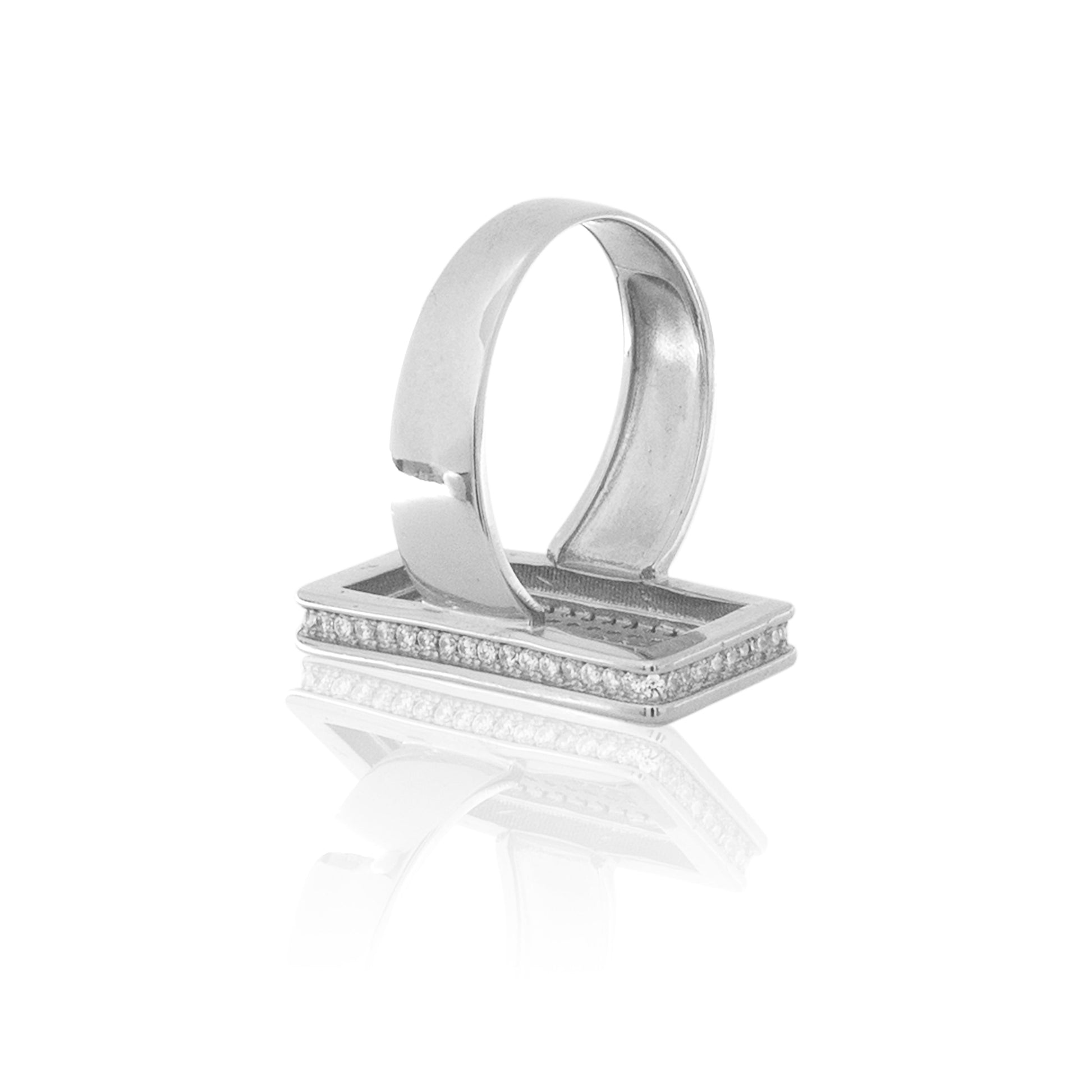 Virtue Phone Silver 925 Ring