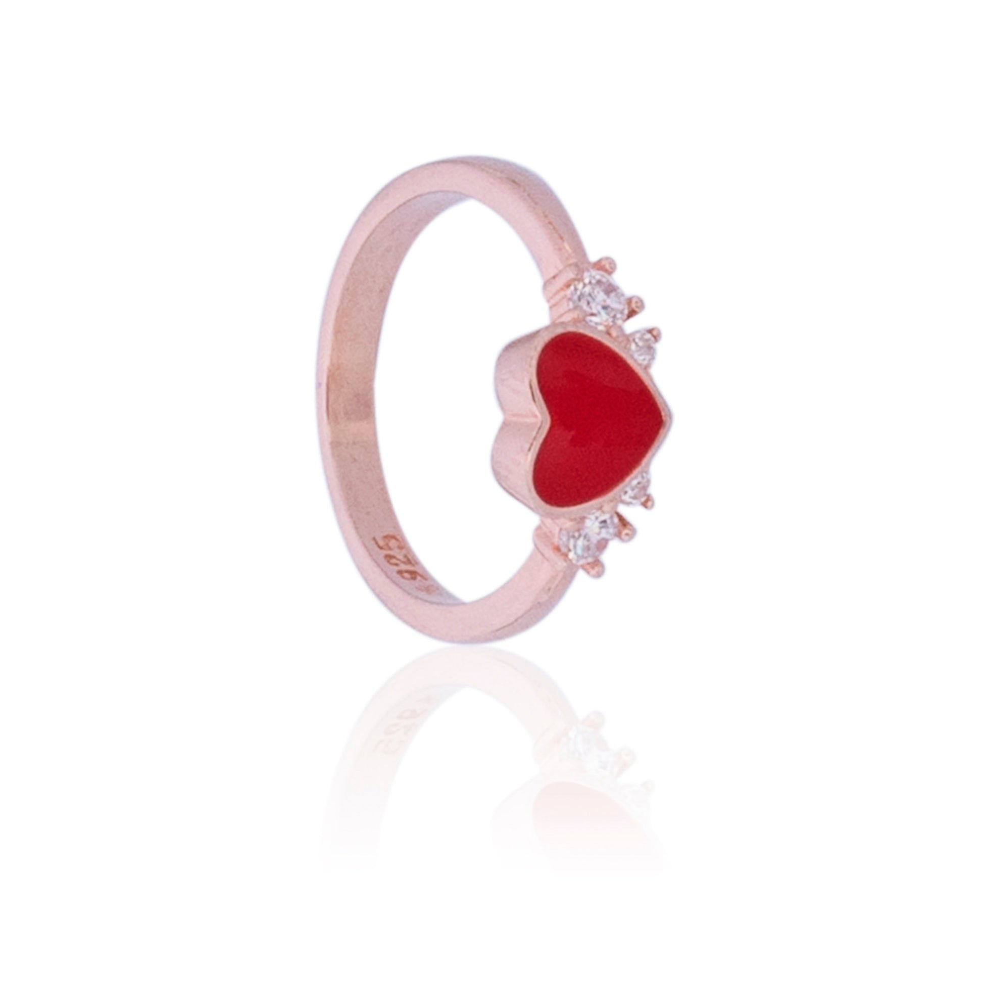 Appealing Heart Silver 925 Ring