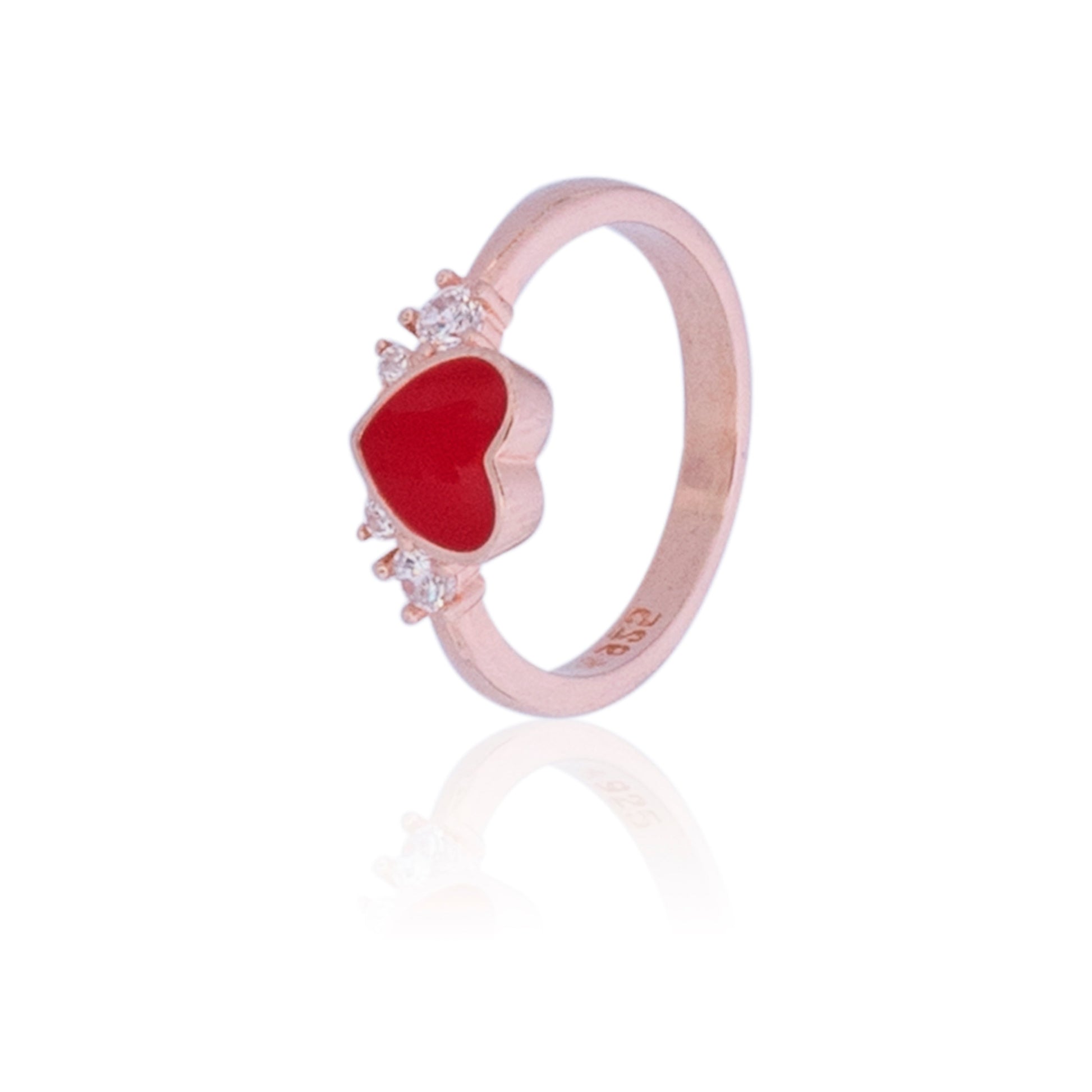 Appealing Heart Silver 925 Ring