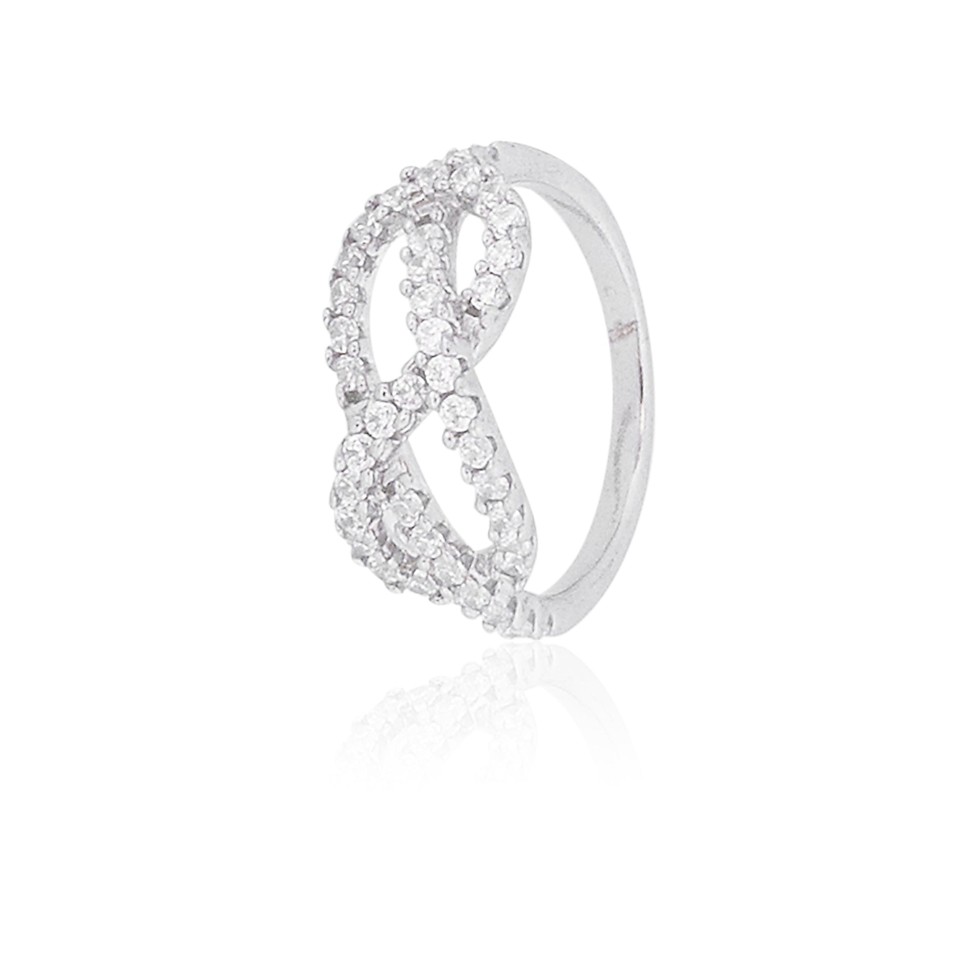 Twist Silver Ring 925