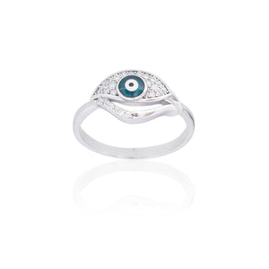 Evil Eye Handmade Ring