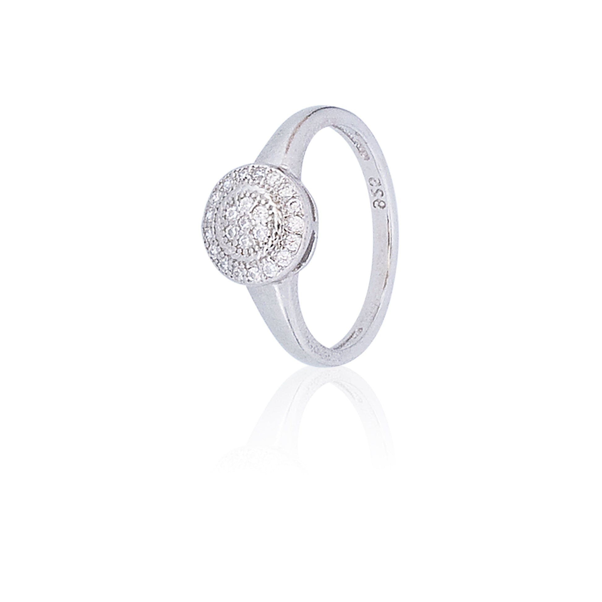 Women Silver 925 Sterling Silver Ring with AAA Grade CZ