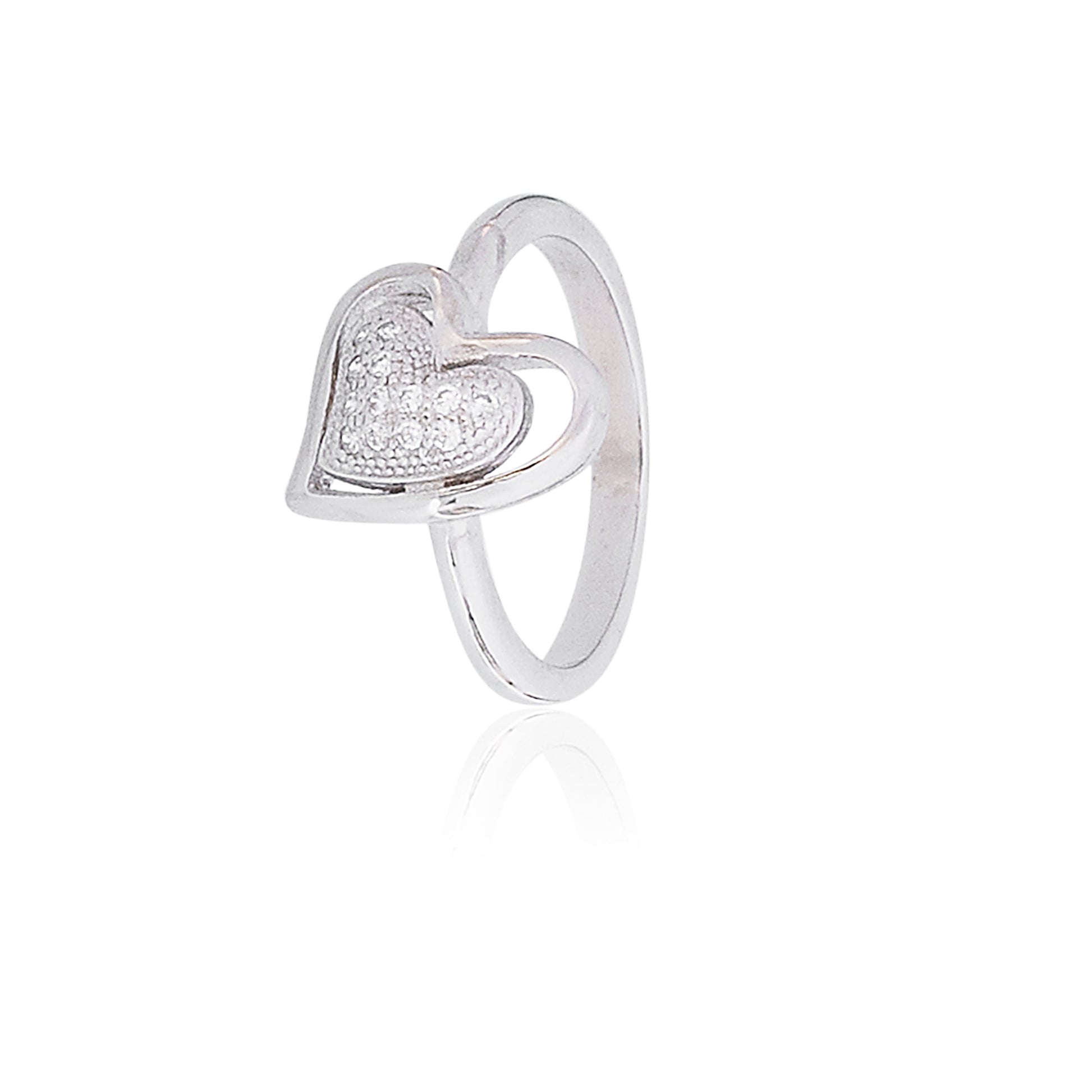 True Heart Silver Ring 925