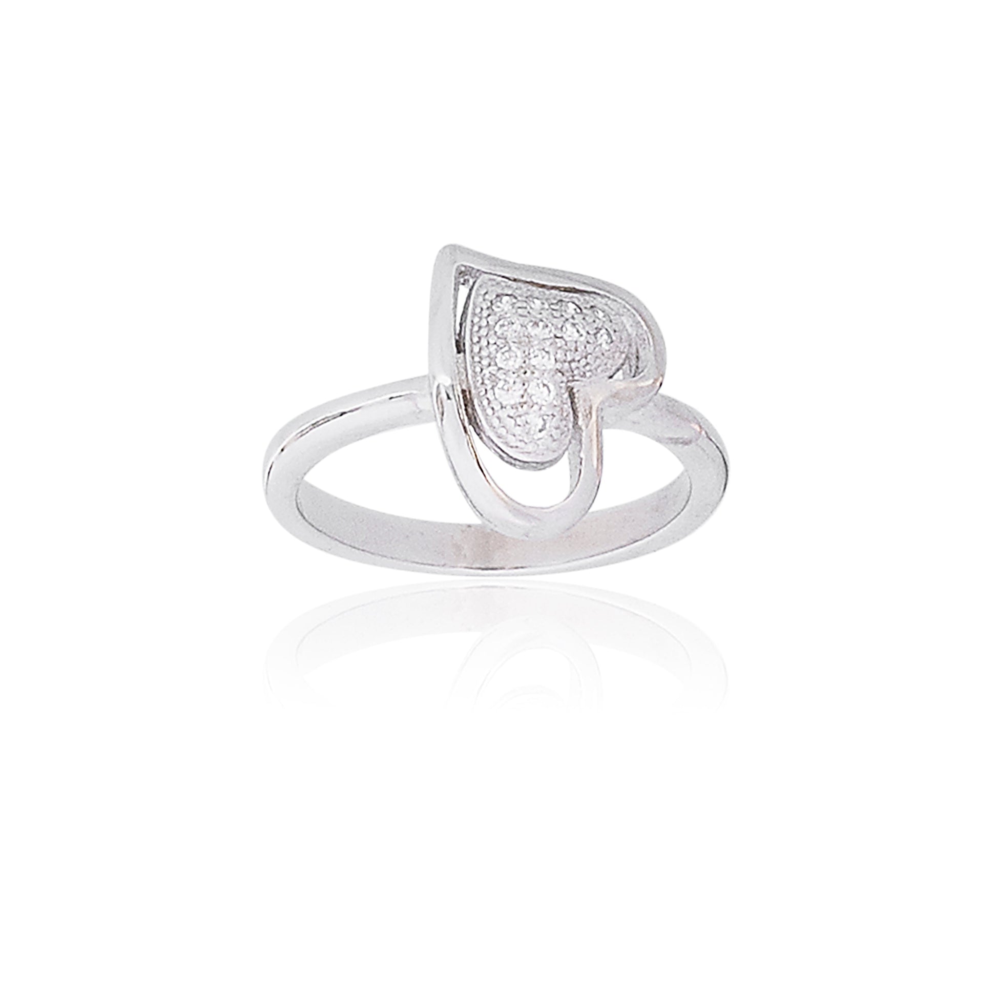 True Heart Silver Ring 925