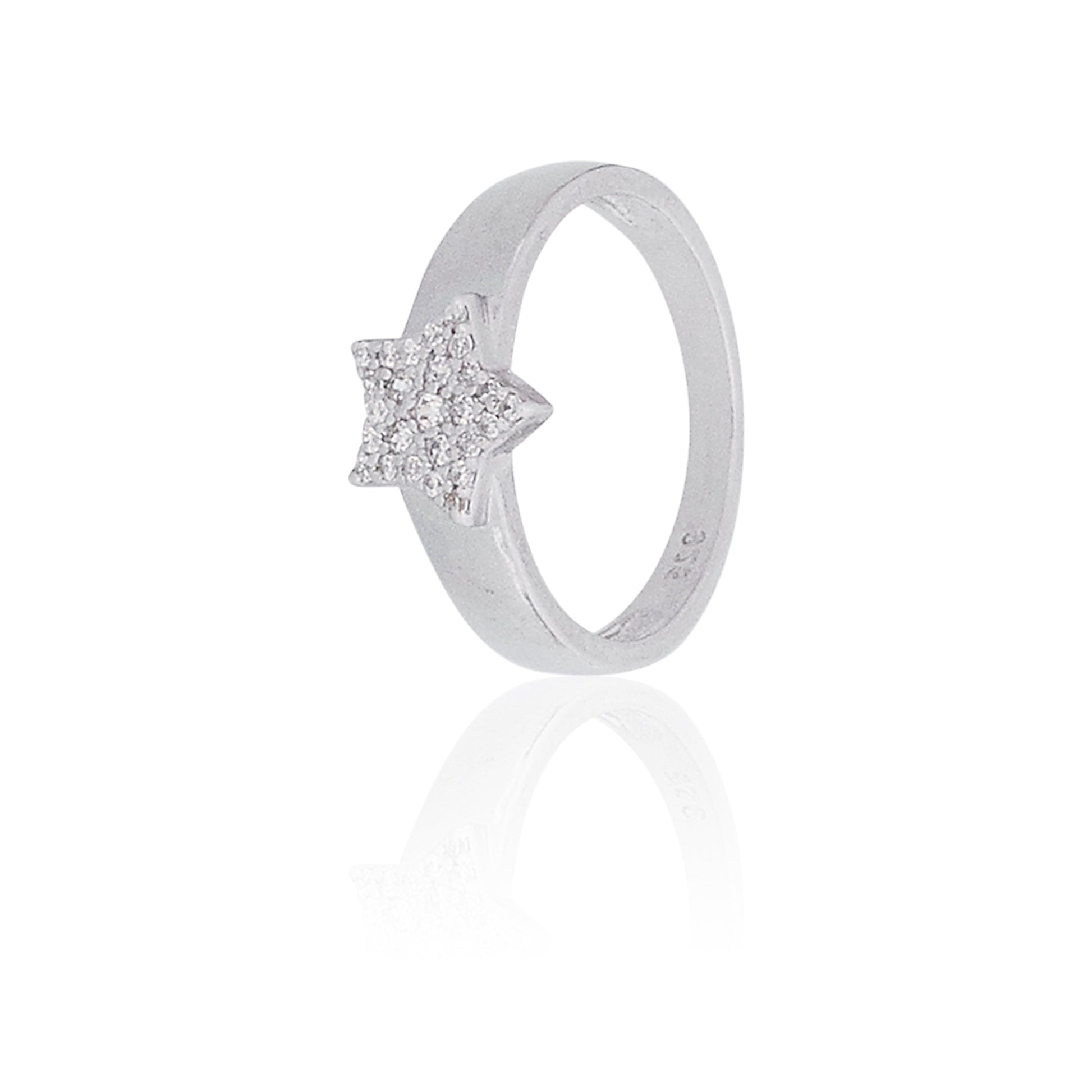 Star Silver Ring 925