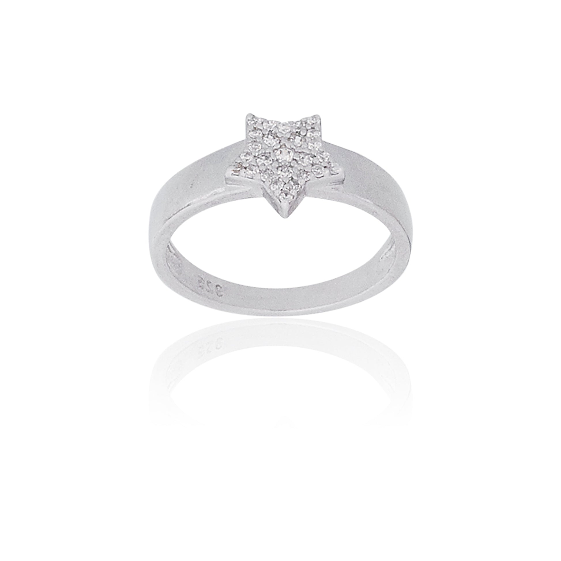 Star Silver Ring 925