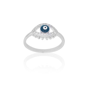 Eye Silver Ring 925