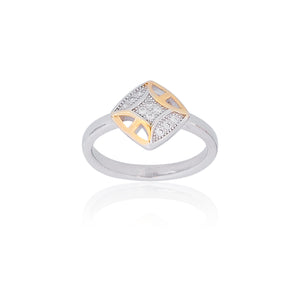 Kunuj Gold Plated Silver Ring 925