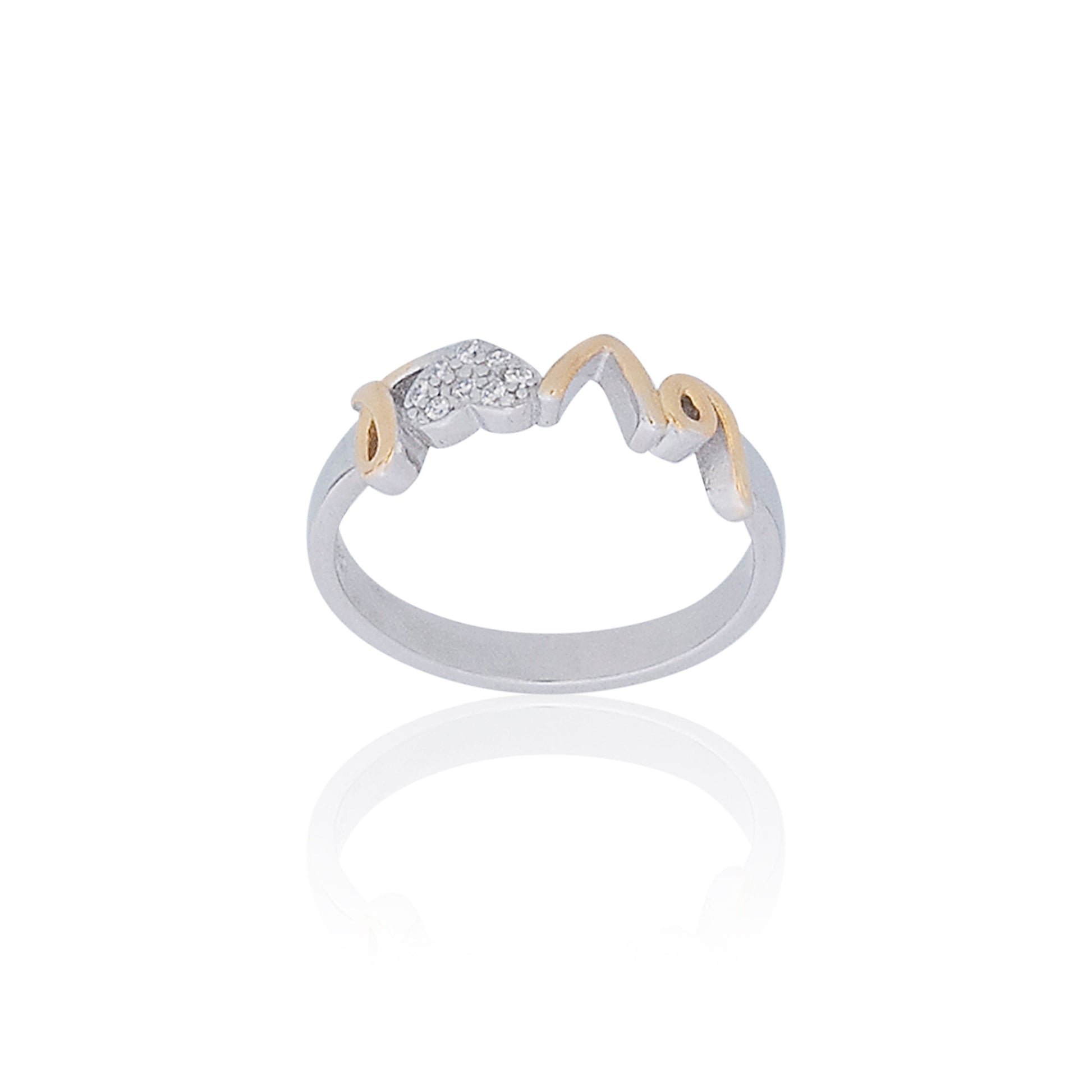 Love Fascirating Silver Ring 925