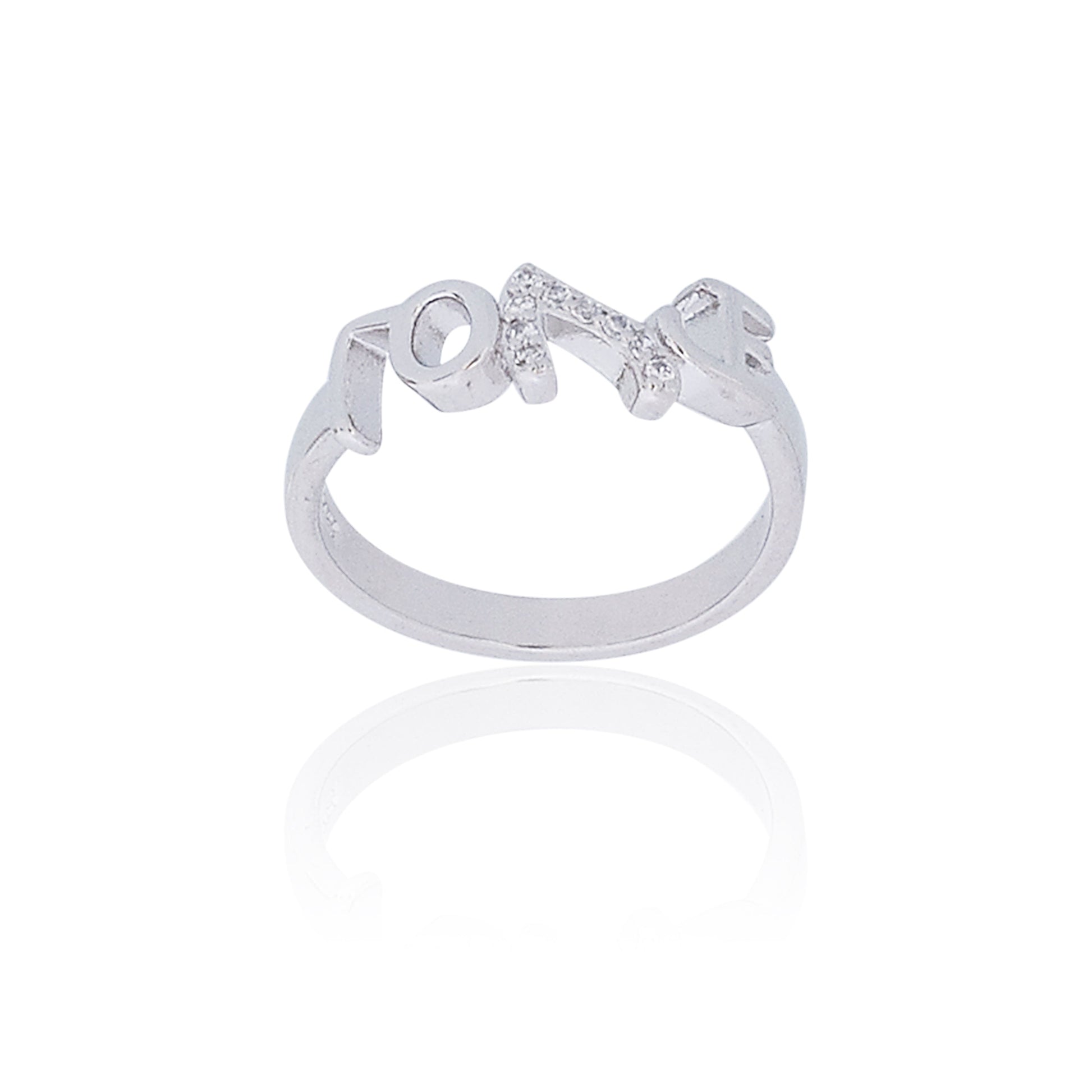 Love Silver Ring 925