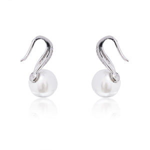 Irene Pearl Silver 925 Earrings