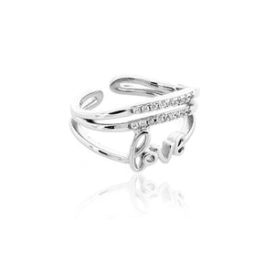 Janice Love Silver 925 Toe Ring