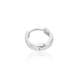 925 Sterling Silver Huggie Small Hoop Earring