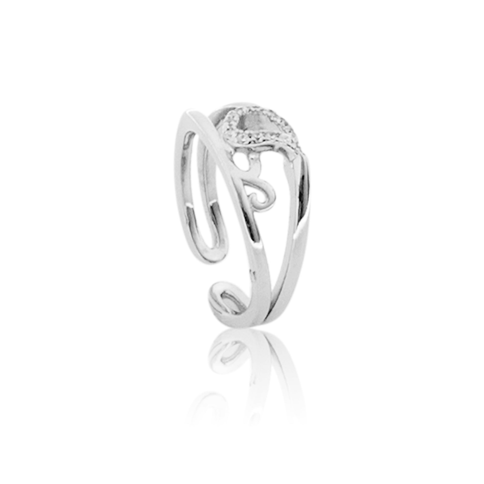 Kaushal Silver 925 Toe Ring