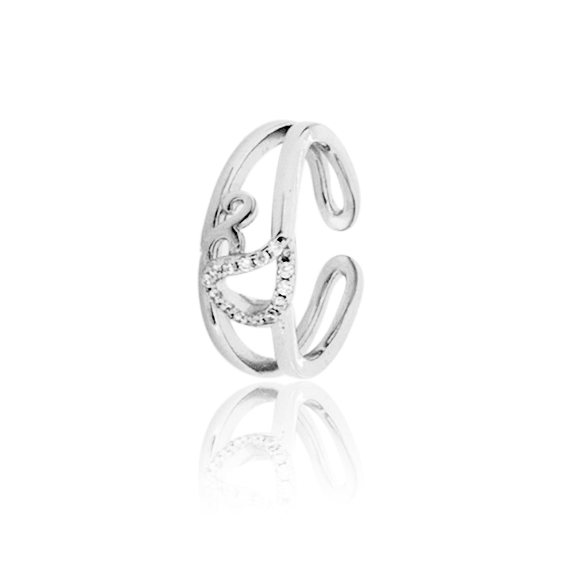 Kaushal Silver 925 Toe Ring