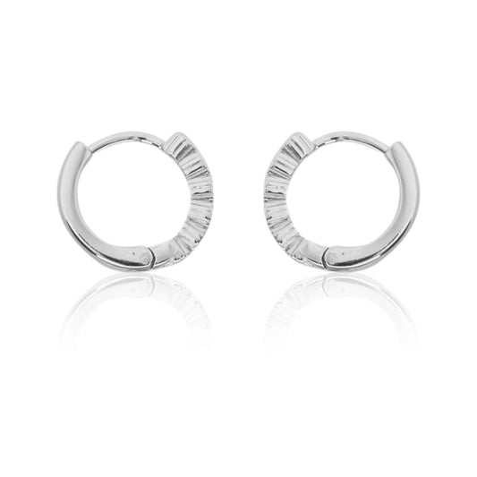 Orionz Hoop Bali Earrings for Men 925 Sterling Silver