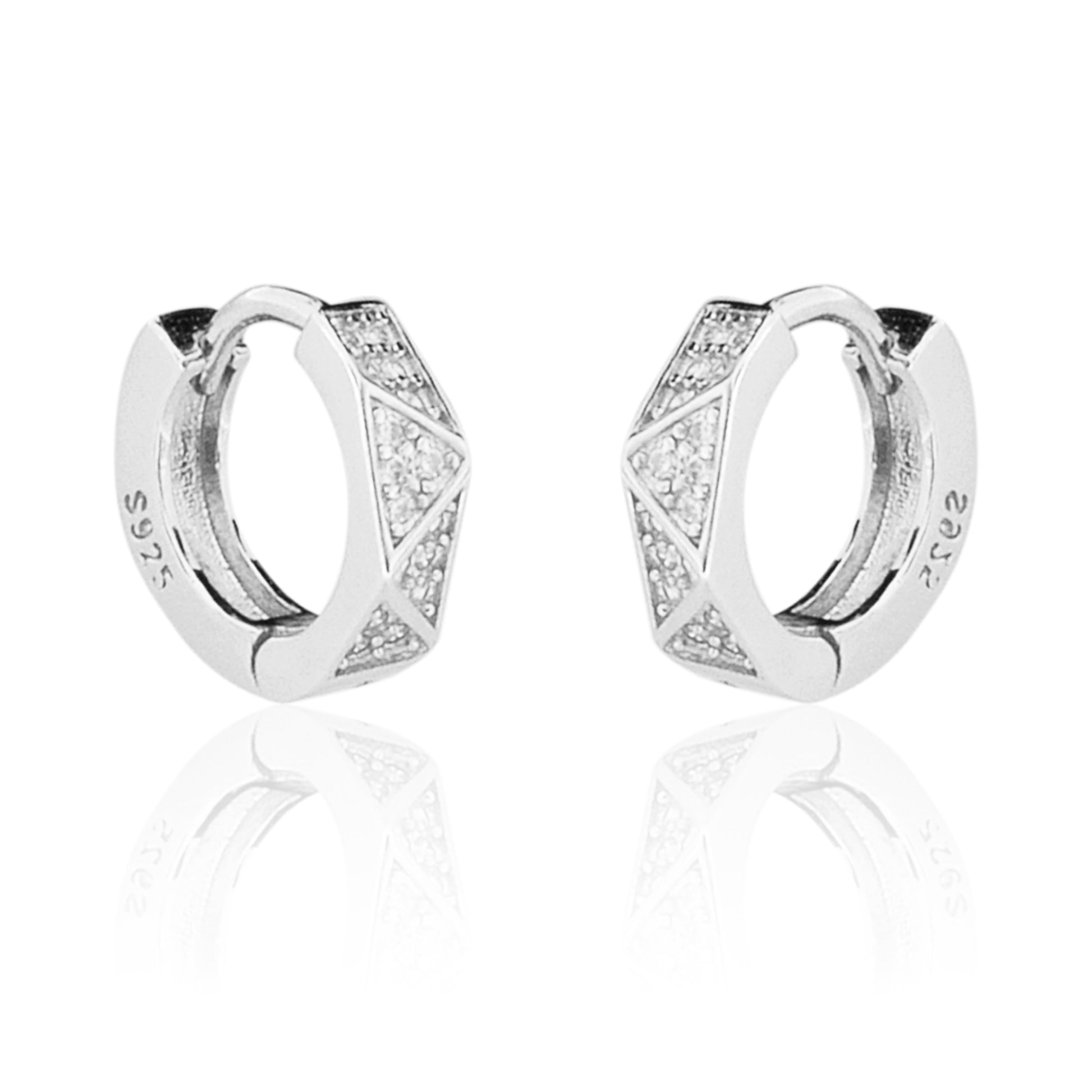 Salman Khan Bali Silver Round Hoop Earring for Men and Boys