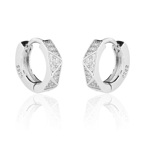 Salman Khan Bali Silver Round Hoop Earring for Men and Boys