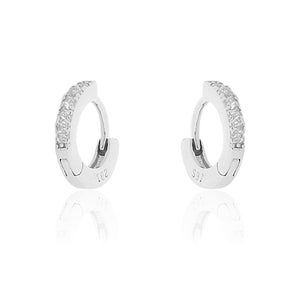 Earrings For Men Stainless Steel Huggie Hoop Earring Silver Stud Earrings For Men