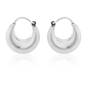 925 Silver Trendy Kaju Bali Earring for Men