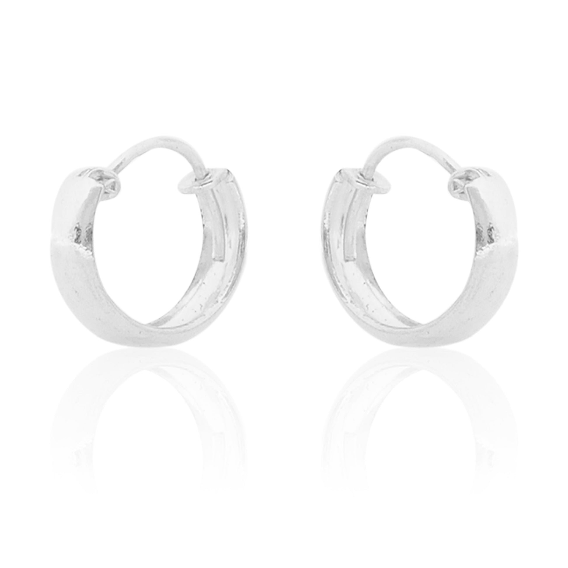 Mens Jewellery Silver Bali Stud Mens Earing / Earring