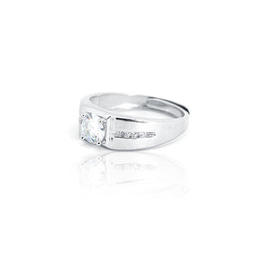 Ridge Silver 925 Ring