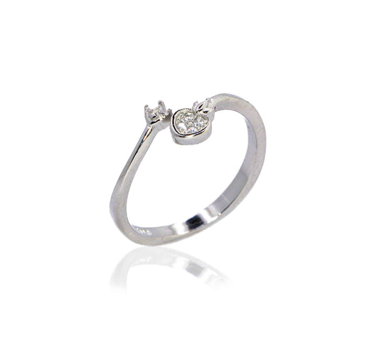 Queen's Heart Silver 925 Ring