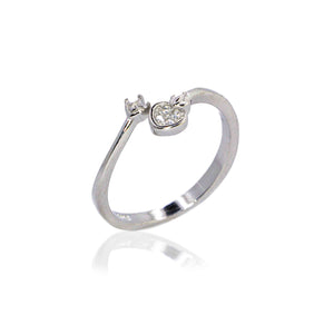 Queen's Heart Silver 925 Ring