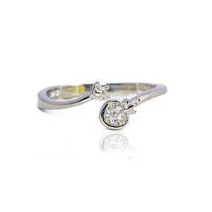 Queen's Heart Silver 925 Ring