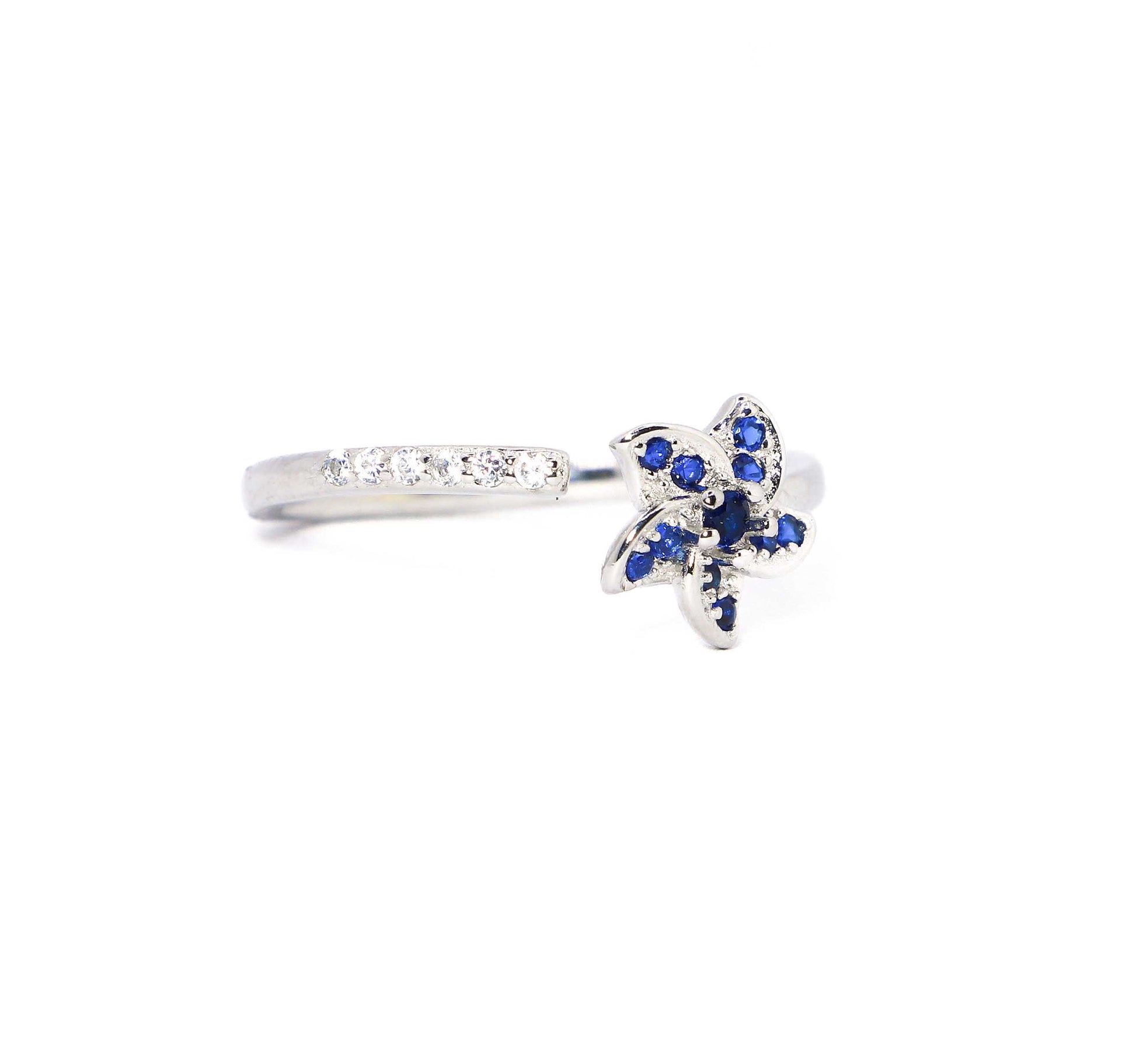 Star Blue Silver 925 Ring