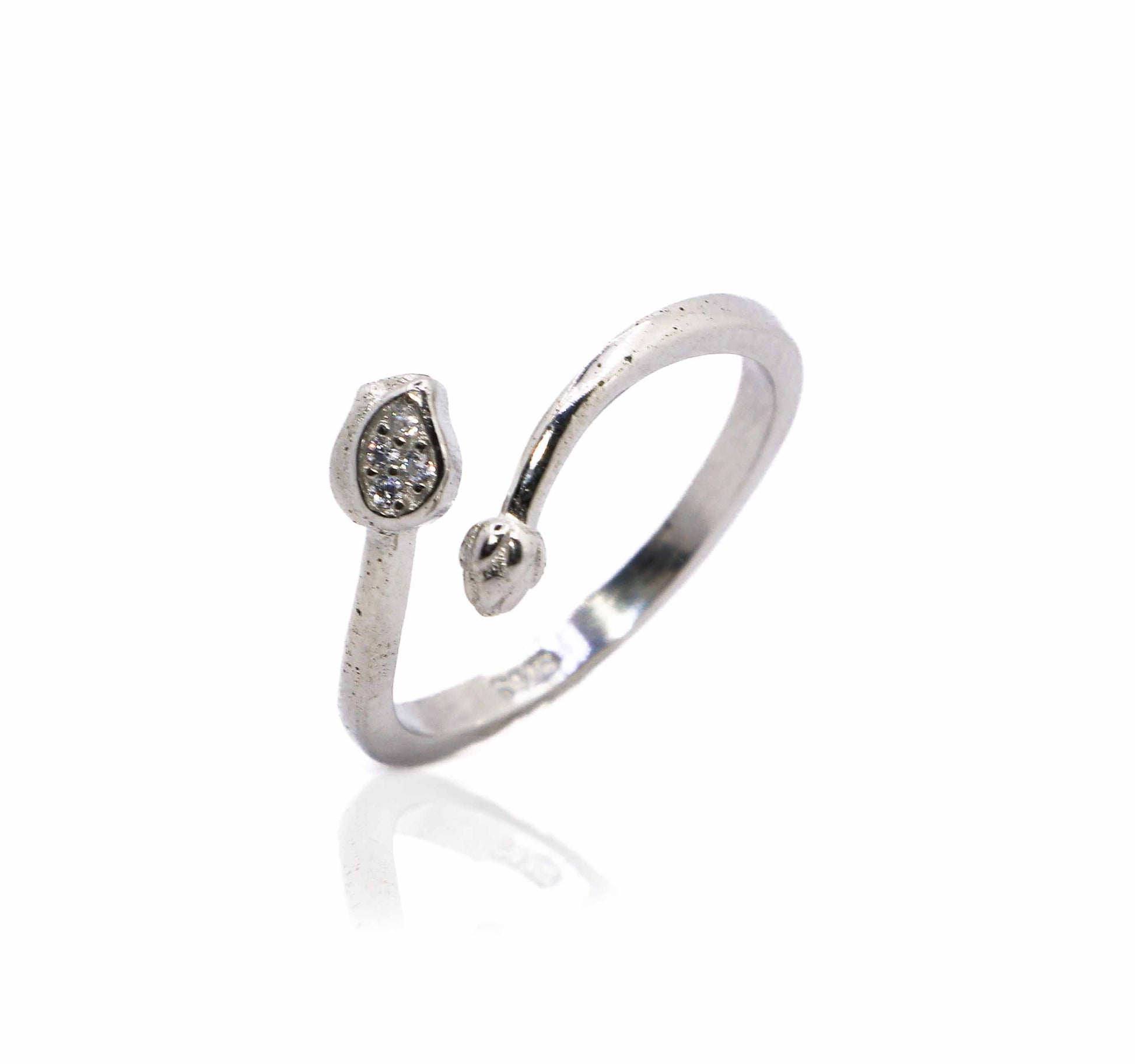 Blooming Rose Silver 925 Ring